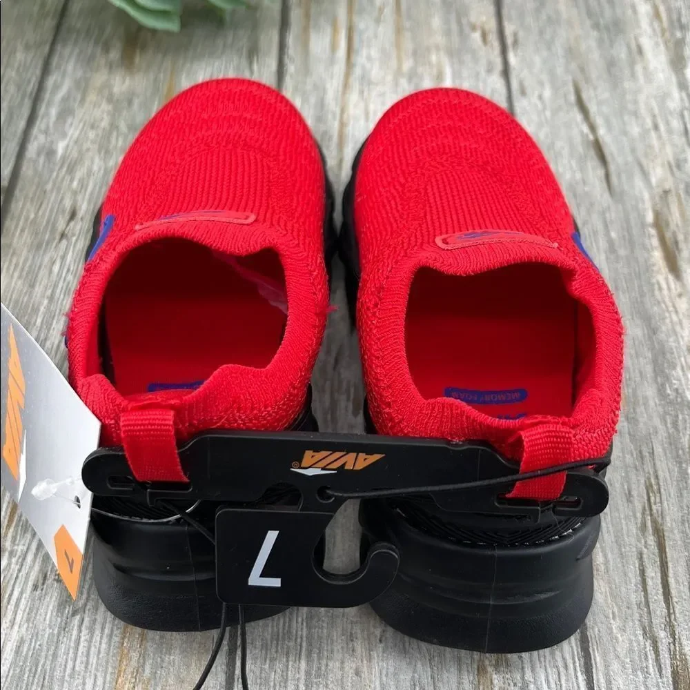 Baby Toddler Honeycomb Slip On Knit Sneakers Shoes Size 7